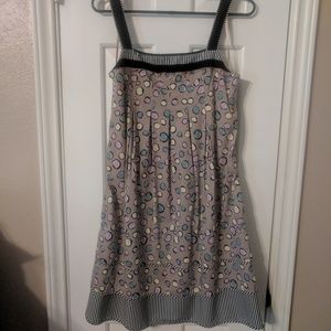 BCBG MAXAZRIA tiered dress with pockets